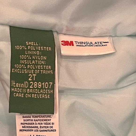 L.L. Bean Toddler’s Cold Buster Snowsuit with hood - 2T - Picture 8 of 8